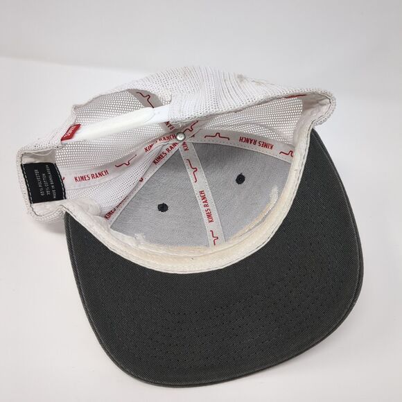 Kimes Ranch Snapback Mesh Back Trucker Hat Gray OSFA Embroidered - Picture 7 of 10